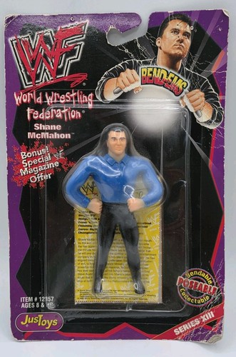 ?WWF Shane McMahon Bend-Ems Series XI 1999 Justoys...