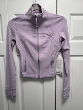 NWT Lululemon Cropped Define Jacket Nulu Lilac Play Size 4 - New Color