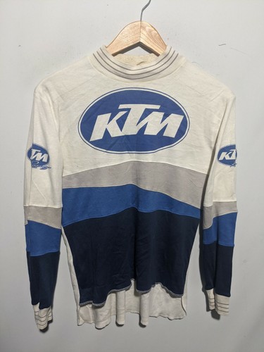 Vintage 80s KTM Motocross Jersey Size 