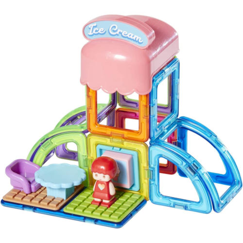 Magformers Town 22 Piece Ice Cream Shop Set New Kids Childrens Toy - Picture 4 of 5