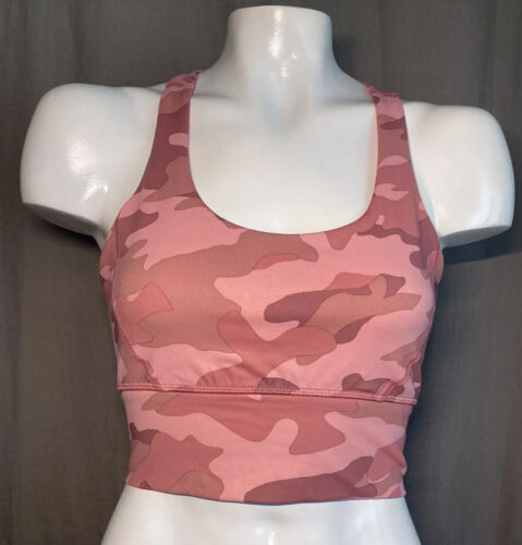 *90 DEGREE BY REFLEX PINK CAMO Sports Bra Size Small - Picture 1 of 10