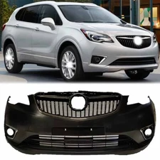 Front Bumper Cover Fascia & Grille Assembly Kit For Buick Envision 2019 2020