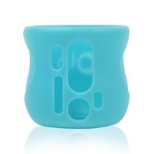 Silicone Sleeve for Avent Natural Glass Baby Bottles 4 oz Blue