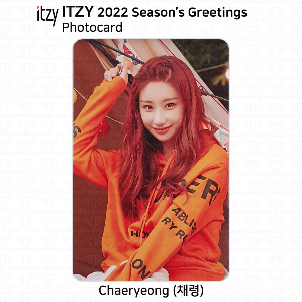 ITZY 2022 Season's Greetings Official Goods Photocard Postcard