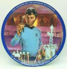 Classic Star Trek TV Series Dr. McCoy Ltd Ceramic Plate 1986 Ernst BOX COA