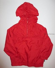 Gymboree Home Run Kid Baseball Red Half Zip Windbreaker Jacket Boys XS 4 NEW NWT