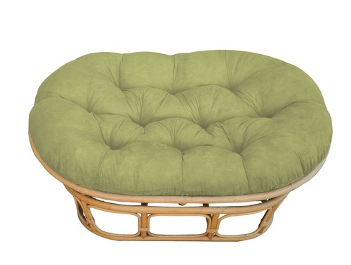 Double papasan cushion - 67 x 47", extra plush (CUSHION ONLY), lots of fabrics - Picture 8 of 22