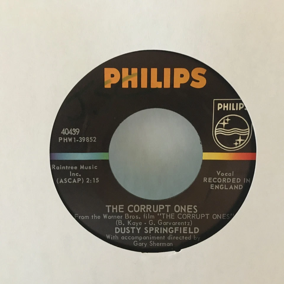 Dusty Springfield 45 I'll Try Anything / The Corrupt Ones - Image 3 of 4