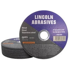 25 Pack 6" x .045" x 7/8" Cut-off Wheel Cutting Discs Stainless Steel & Metal