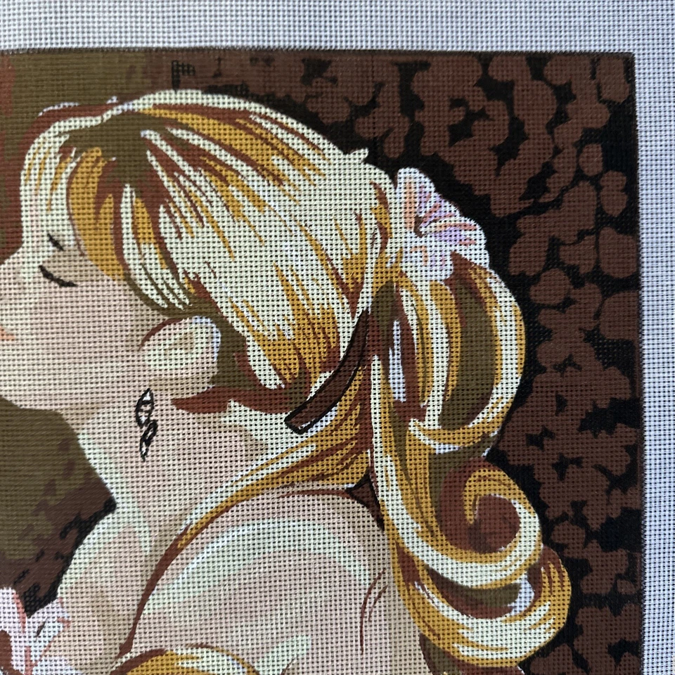 Printed needlepoint Tapestry  Orchids Canvas Only 45x60 Cm Temeljkovic - Image 2 of 4