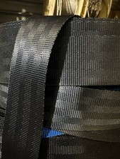 SEAT BELT Polyester WEBBING 25 38 50 100mm wide sold roll / metre Aus Made