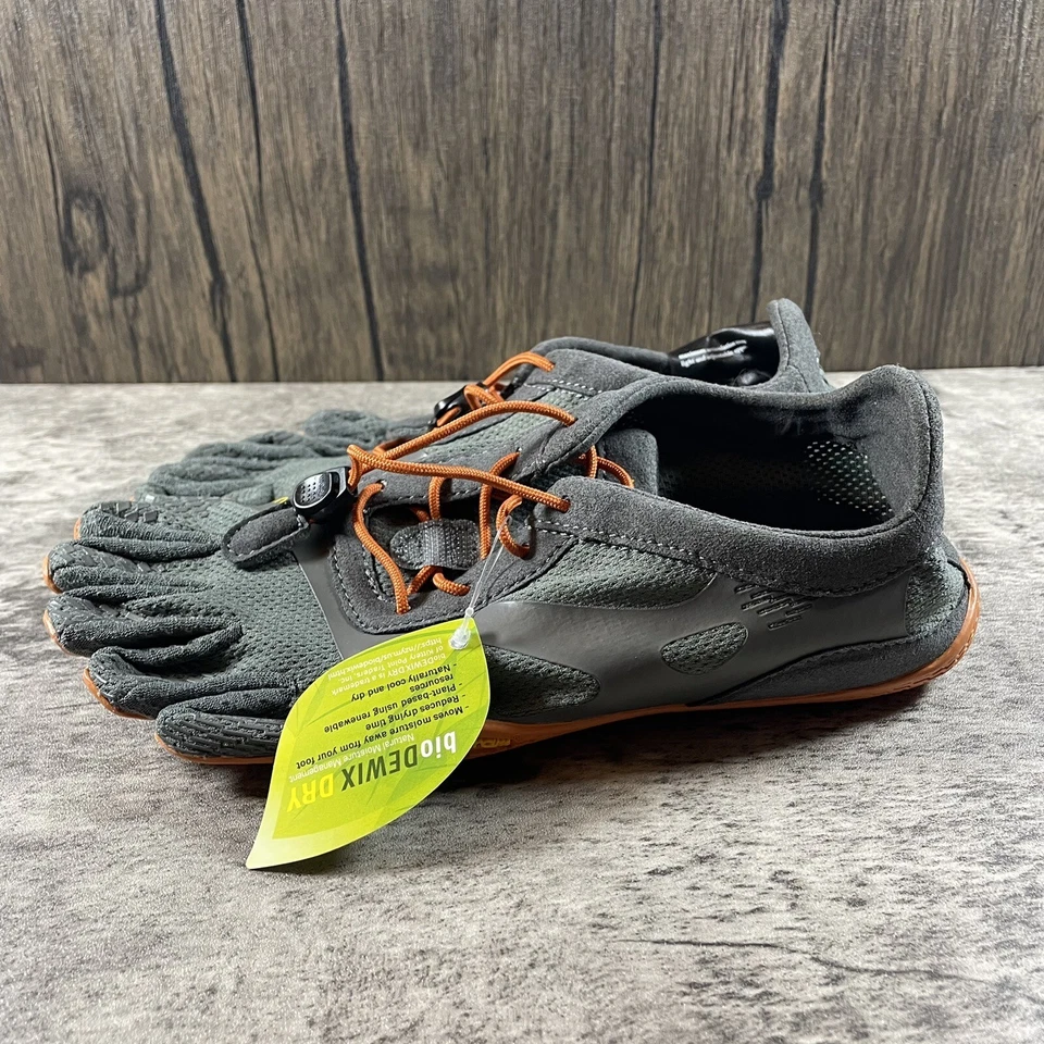 ZAPATOS PARA CORRER VIBRAM MUJER GRIS KSO EVO CINCO DEDOS TALLA 7-7,5 EU 37 Foto 4 de 4