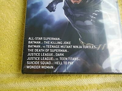 NEW/SEALED DVD SET! DC BEST OF ANIMATED MOVIES & SUPER HEROES