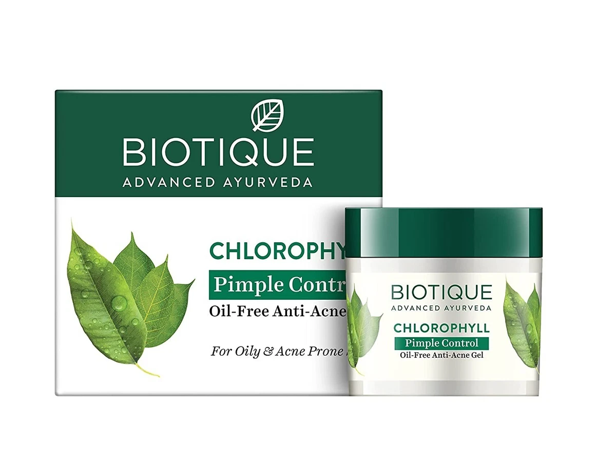 Biotique Ayurveda Chlorophyll Oil Free Anti a cne Gel 50gm. eBay