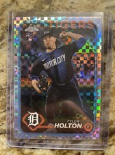 Tyler Holton (RC) 2024 Topps Chrome Update X-Fractor #USC192 Detroit Tigers