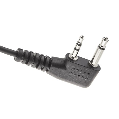 Auricolare Con Microfono PTT Per Radio ICOM – 2 Pin – Forma G Tipo – Sicurezza - Foto 3