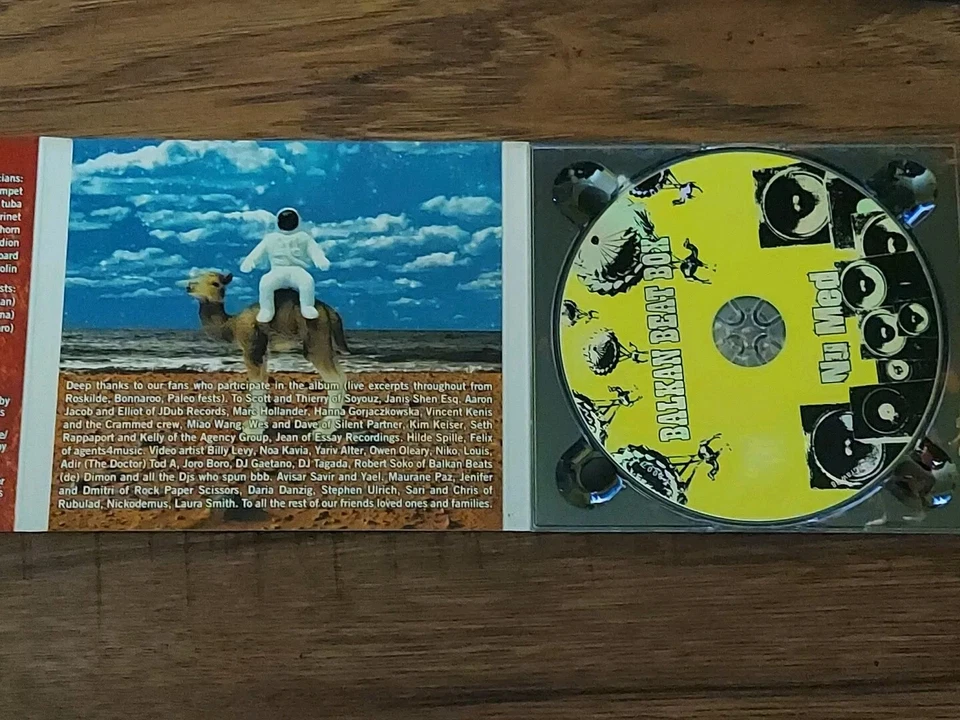 BALKAN BEAT BOX - Nu Med (2007) - CD - **Excellent Condition** Foto 4 de 4