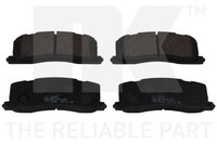 NK 224523 BremsbeläGe BeläGe Bremsbelagsatz Belagsatz BremsklöTze Hinten