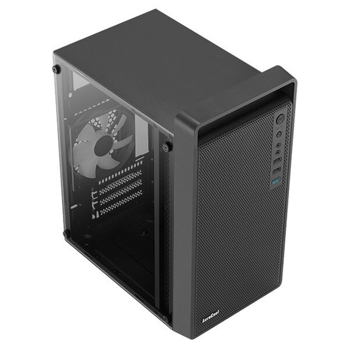 Aerocool CS-109 Tempered Glass Mini Tower Case - Picture 3 of 7