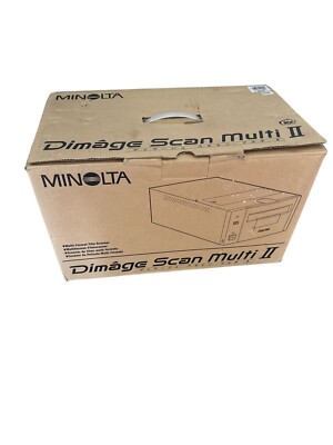 Minolta Dimage Scan Multi II F-3100  Für Klein Und Mittelformat Bis Zu 6x9 cm