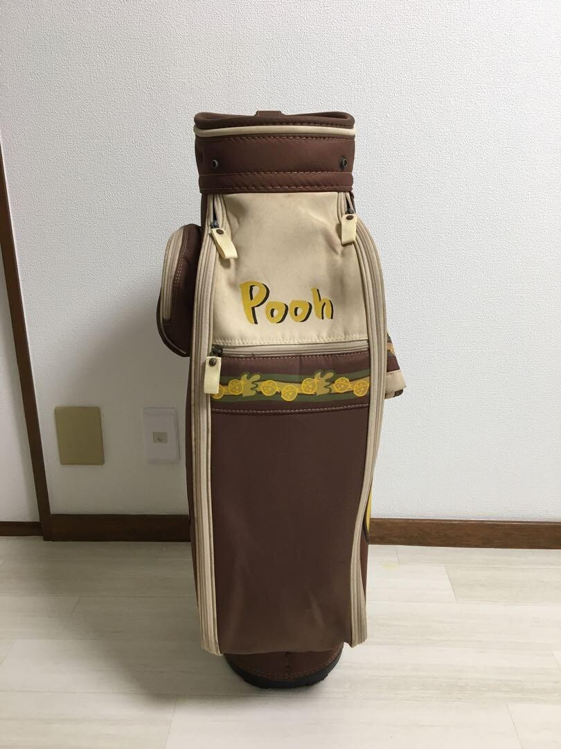 Winnie the Pooh キャディバッグ　ゴルフバッグ Disney Winnie the Pooh GOLF Shoulder Type Caddy bag RARE