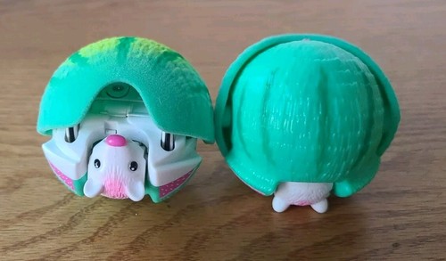 Little Live Pets (2) Lil Hedgehog Sally Seeds Watermelon Walks and Rolls Works - Picture 7 of 13