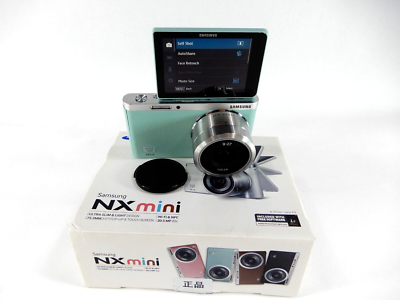 Very Good] Samsung NX Mini Digital Smart Camera 20.5MP 9-27mm Lens