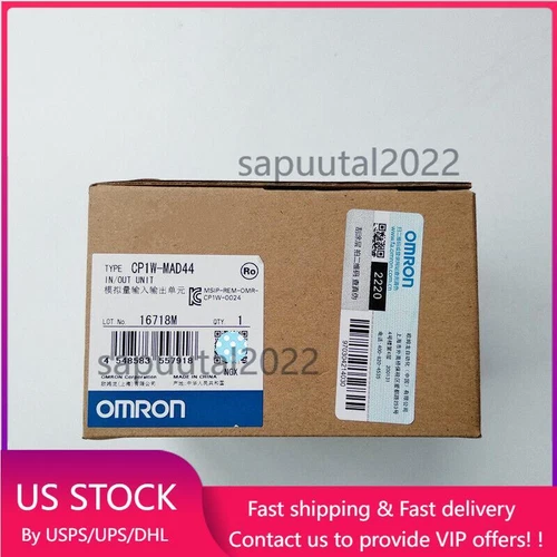 Omron CP1W-MAD44 I/O Unit New One Fast Shipping CP1WMAD44