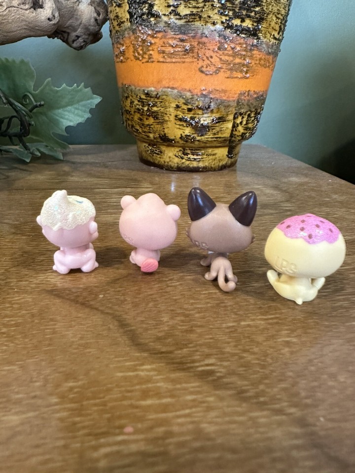 Hasbro Littlest Pet Shop Mini Pets LPS Lot of 4 Mixed eBay