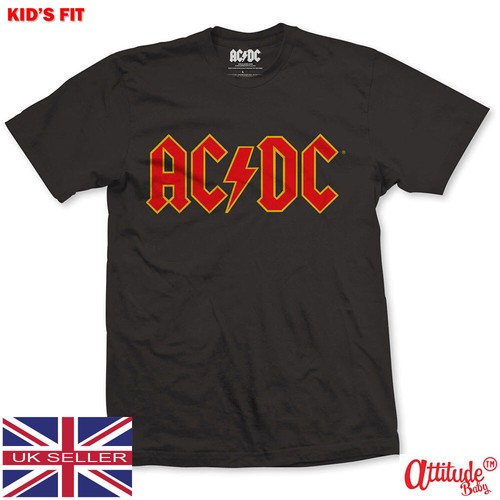 ACDC T Shirts-Kids-Official Product 