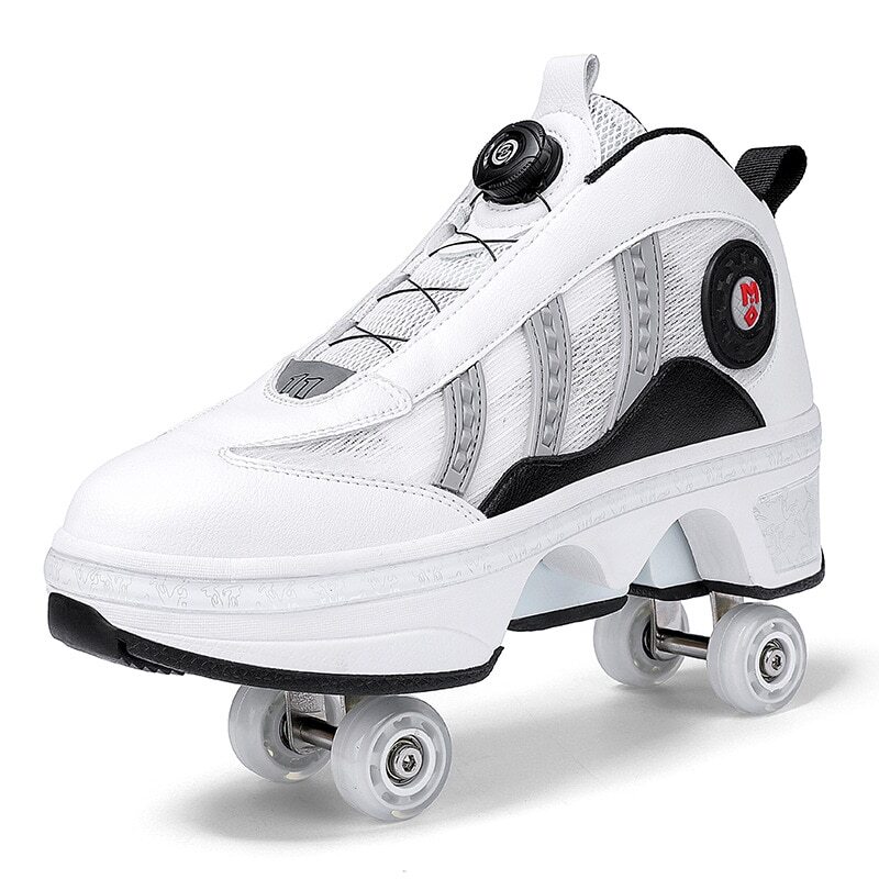 Chaussures à Roulettes Rétractables Freestyle - Taille 31-43, Unisexe Adulte, Neuves En Boîte