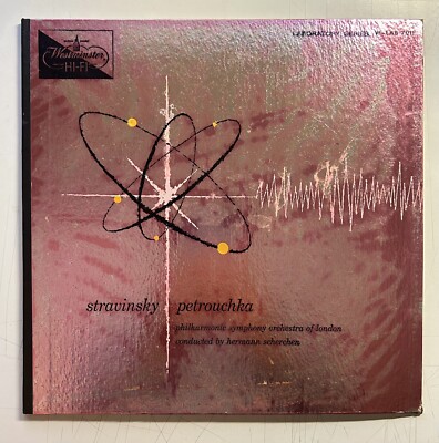 WESTMINSTER W-Lab 7011 STRAVINSKY Petrouchka SCHERCHEN LP Vinyl NM/VG