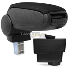 Stoffbezug Schwarz Armlehne Mittelarmlehne für Fiat Grande Punto ab 09/2005- MAL Stoffbezug Schwarz Armlehne Mittelarmlehne für Fiat Grande Punto ab 09/2005- MAL