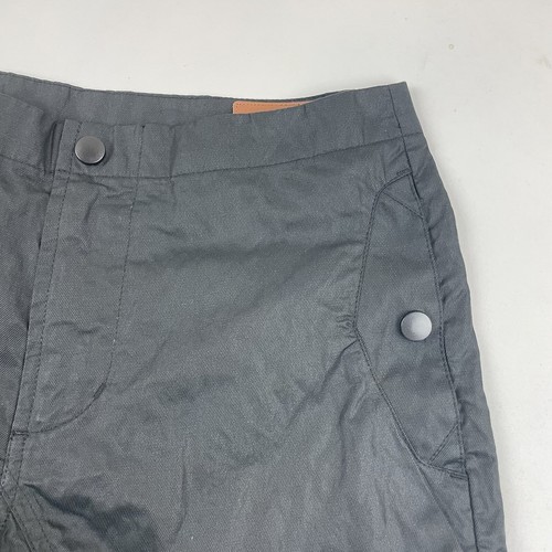 ASOS Men's Black Chino Shorts Cotton Nylon Blend Tag Size 26W 66cm (28" Waist) - Picture 3 of 5