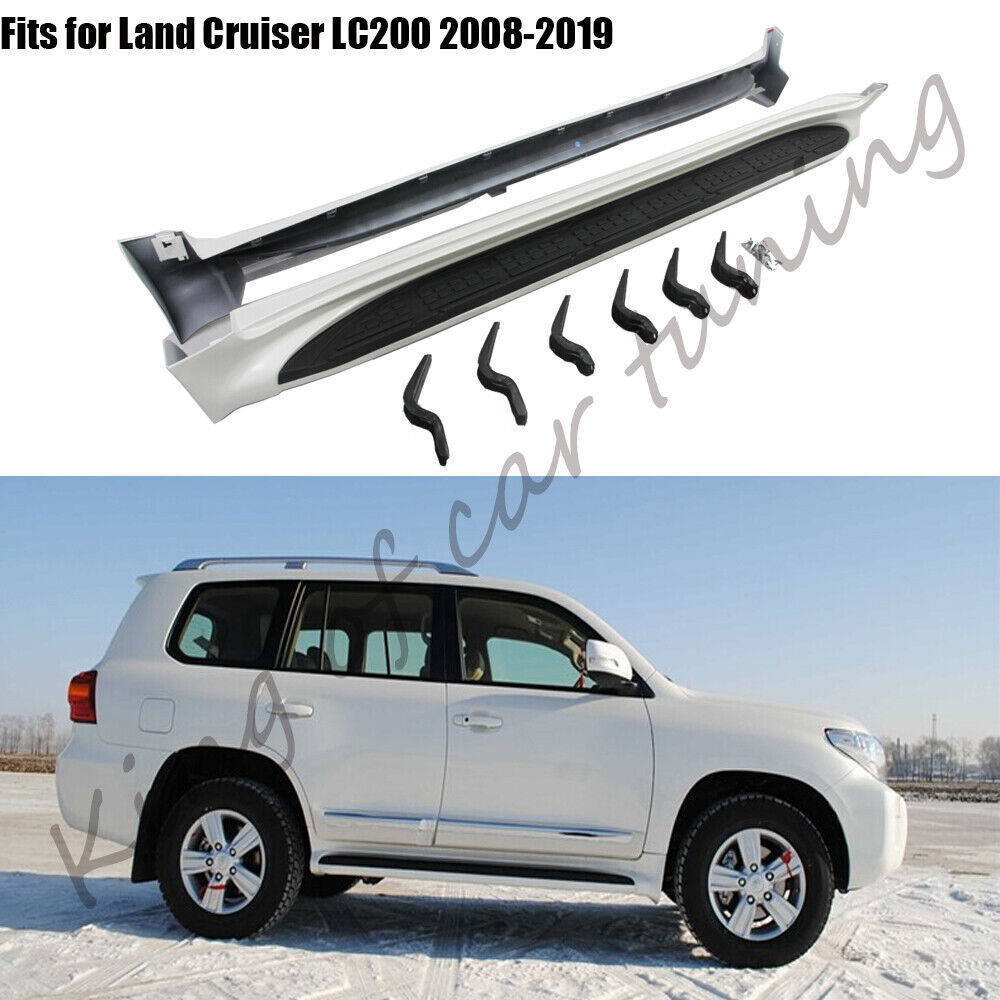 Nerf bar fits for Toyota Land Cruiser LC200 2008-2020 side step running ...