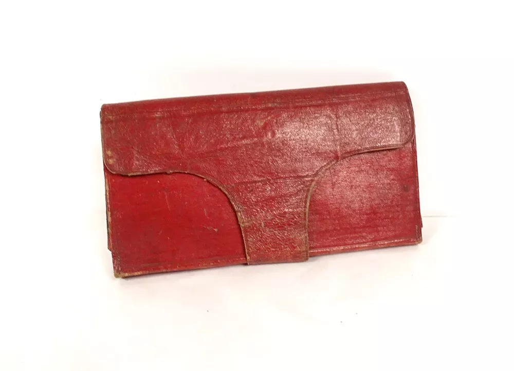 Pochette document cheap cuir