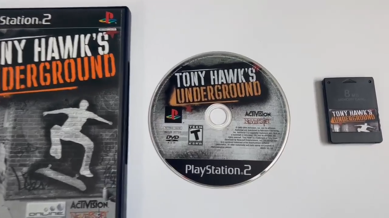 Tony Hawk's Pro Skater 4 PlayStation 2 PS2 Unlocked Maxed Out 8MB