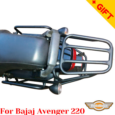 For Bajaj Avenger 220 rack luggage system side carriers for soft bags, Bonus