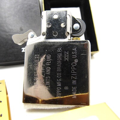 Yamaha XS-650 Metal Gold 1970 Loss Proof Zippo Oil Lighter 1998