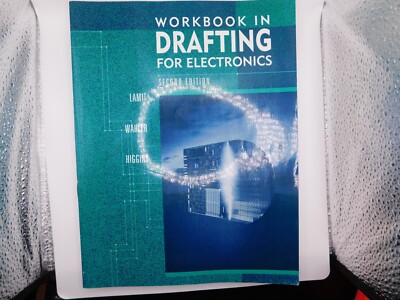 *RARE* Drafting for Electronics by Wahler, Lamit and Higgins...