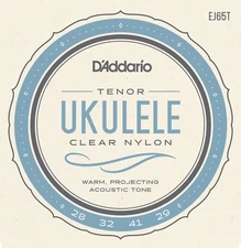 D'Addario EJ65T Pro-Arte Custom Extruded Tenor Nylon Acoustic Ukulele Strings