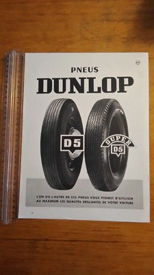 OLD ADVERTISEMENT ADVERT PUB - DUNLOP - BACK MIRMALA AND CHAMPAGNE MERCIER