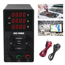 Regelbares 30V 10A DC Labornetzgerät 0-30V 0-10A Labornetzteil Tragbarer