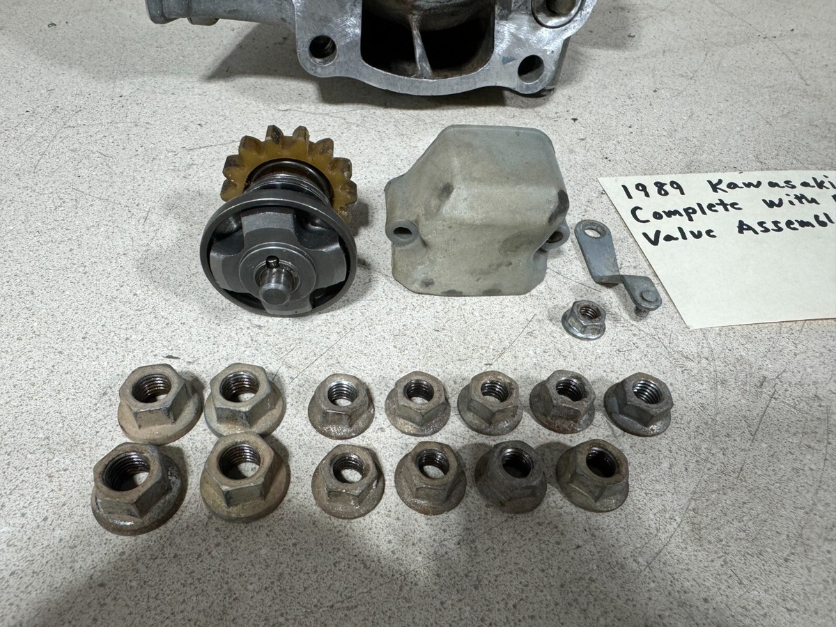 1989 Kawasaki KX250 Cylinder and Head with Power Valve