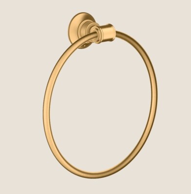 Axor 42021950 Brushed Brass Montreaux Hand Towel Ring