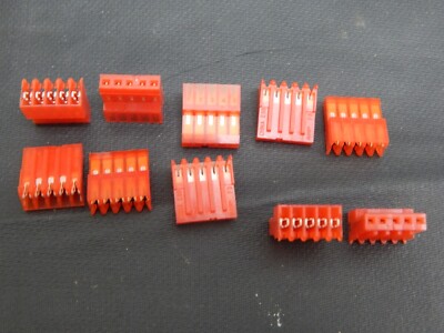 AMP TYCO 3-640440-5 WIRE-BOARD CONNECTOR 5 POSITION, 2.54MM - LOT OF 10