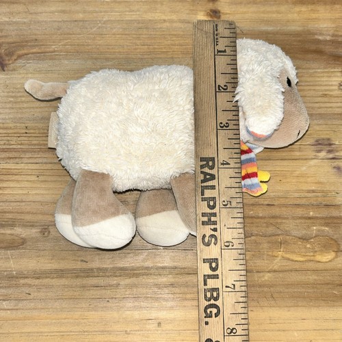 Selten Rarität 8 Zoll Sterntaler Germany Stofftier Plüsch Lamm Schaf Schal - Bild 8 von 8