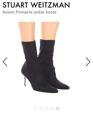 stuart weitzman axiom sock booties