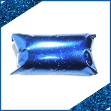 6oz Electric Blue  .015" Metal Flake, Automotive Grade, Medium Cut Flakes, 177ml