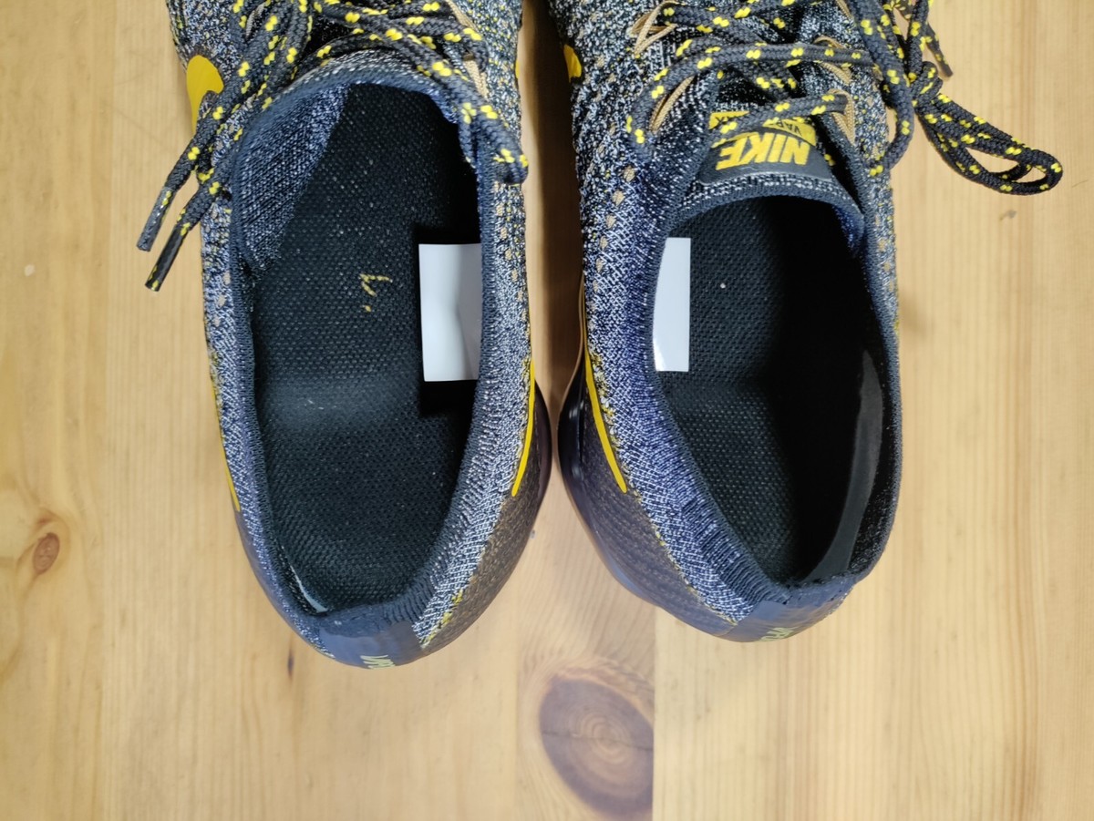 Men\'s Nike Air Vapormax Flyknit Bumblebee Grey Gold Shoes Nike Air Vapormax Flyknit Men main image 3